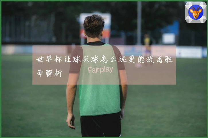 世界杯让球买球怎么玩更能提高胜率解析